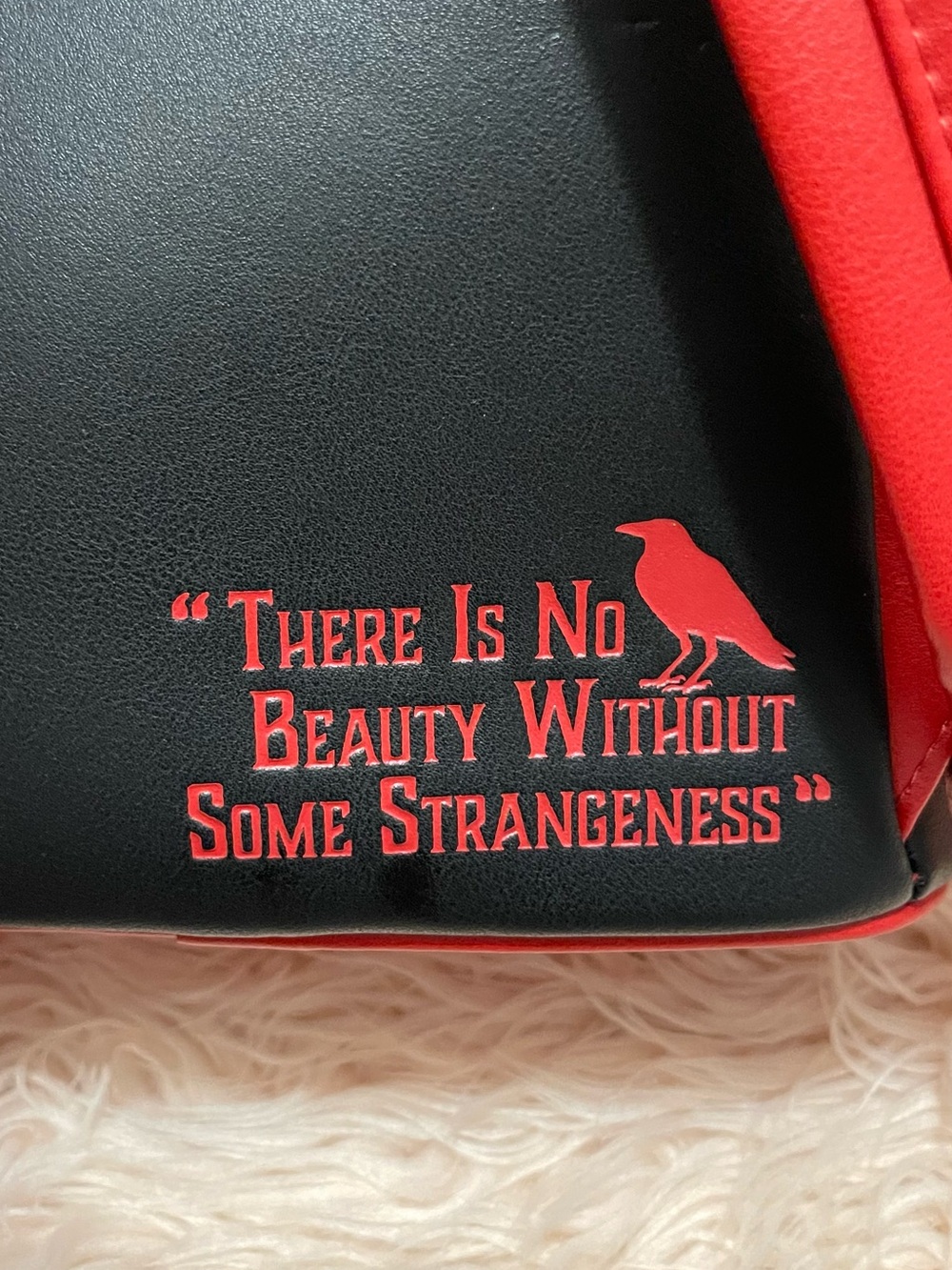 Edgar Allen Poe Books-A-Million Loungefly Literary Horror Mini Back Pack - Picture 4 of 8